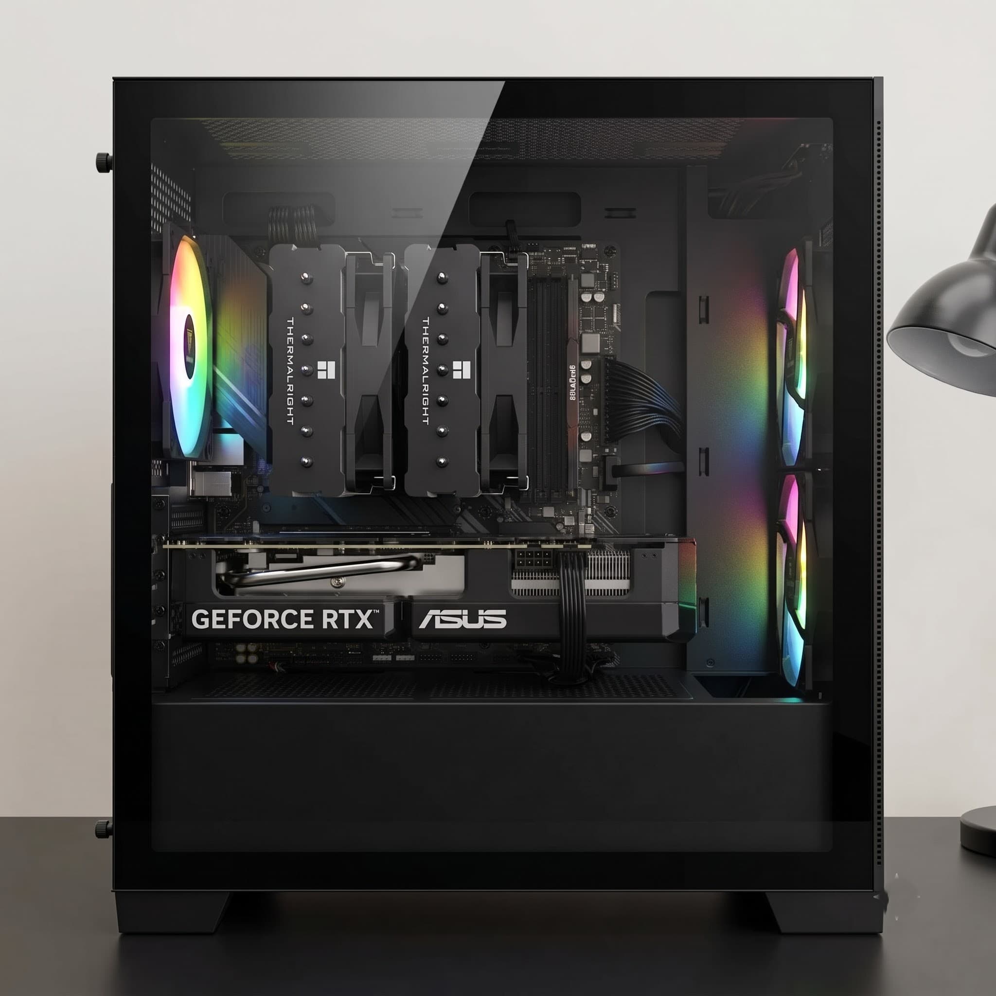 TPLAB PC Intel Core i5 14600K (32GB RAM DDR4, 512GB SSD, RTX 3060 12GB, 650W PSU)