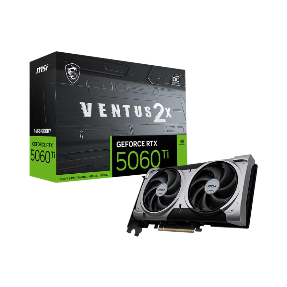 MSI GeForce RTX 5060 Ti 16G VENTUS 2X OC