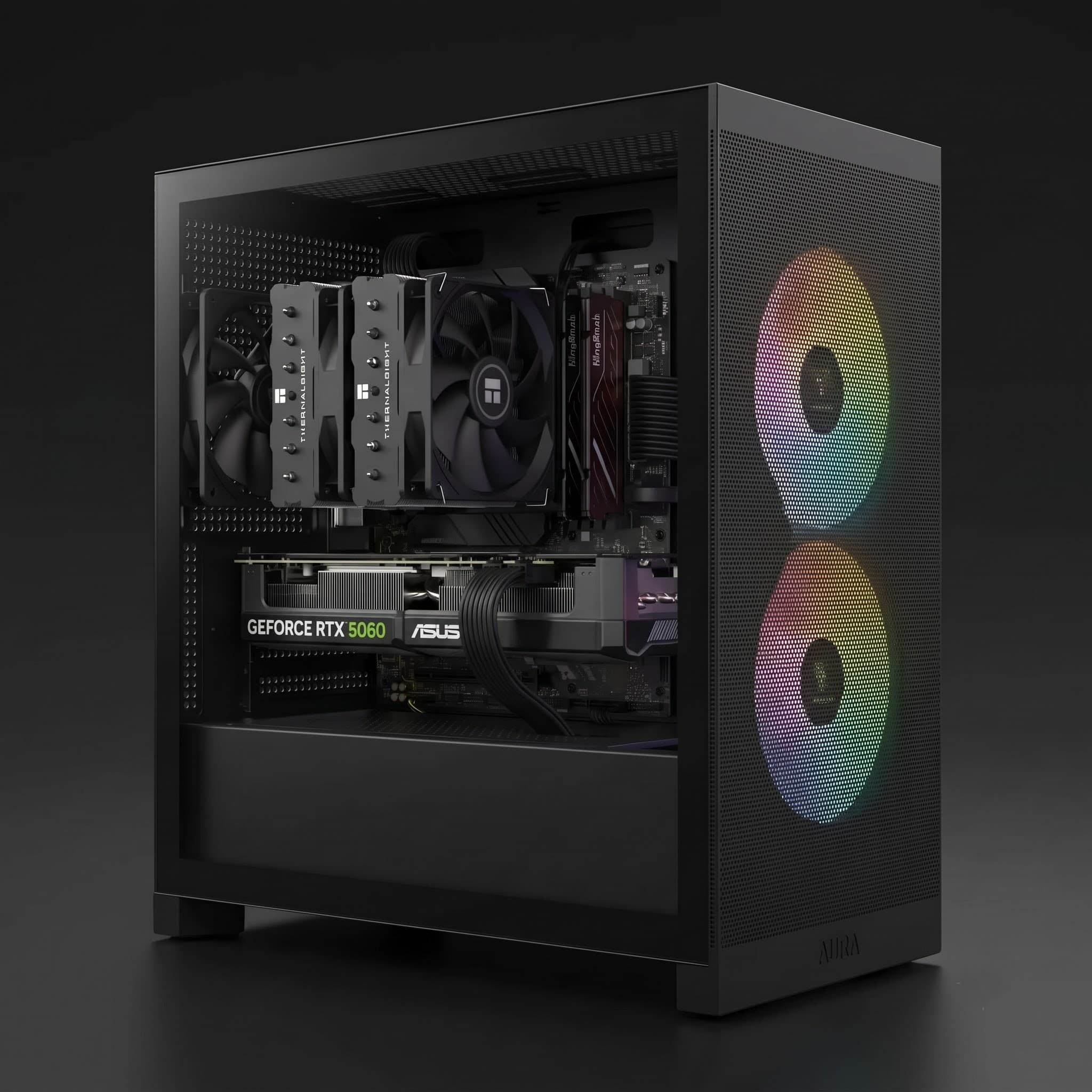 TPLAB PC Intel Core i5 14600K (32GB RAM DDR4, 512GB SSD, RTX 3060 12GB, 650W PSU)