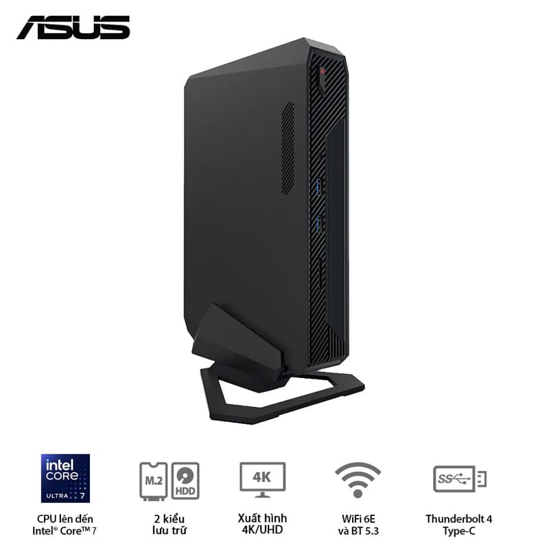 Máy tính NUC ROG Intel (U9 185H)/16GD5*2/1TBSSD/Killer Wifi6E/Win11/ RTX 4070