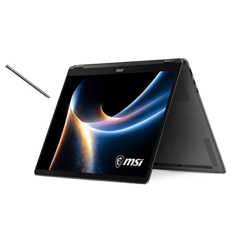 Laptop MSI Prestige 14 Flip AI+ D3MTG-021VN (Intel Core Ultra 9 386H | Intel Arc graphics | 14 inch FHD+ | Touch Screen | 32GB | 1TB | Windows 11 Home | Xám)