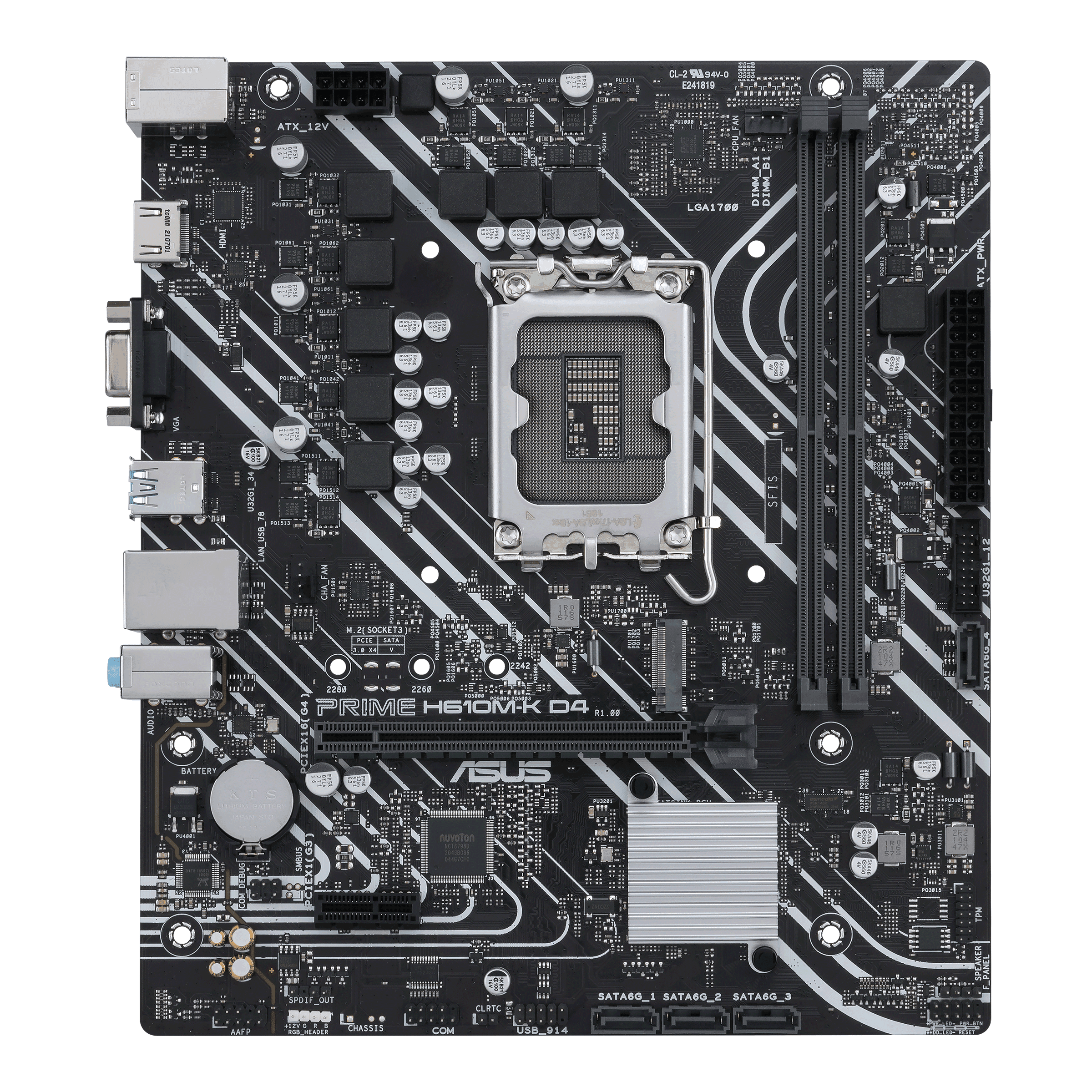 Mainboard SSTC H610M-H2D (DDR4)