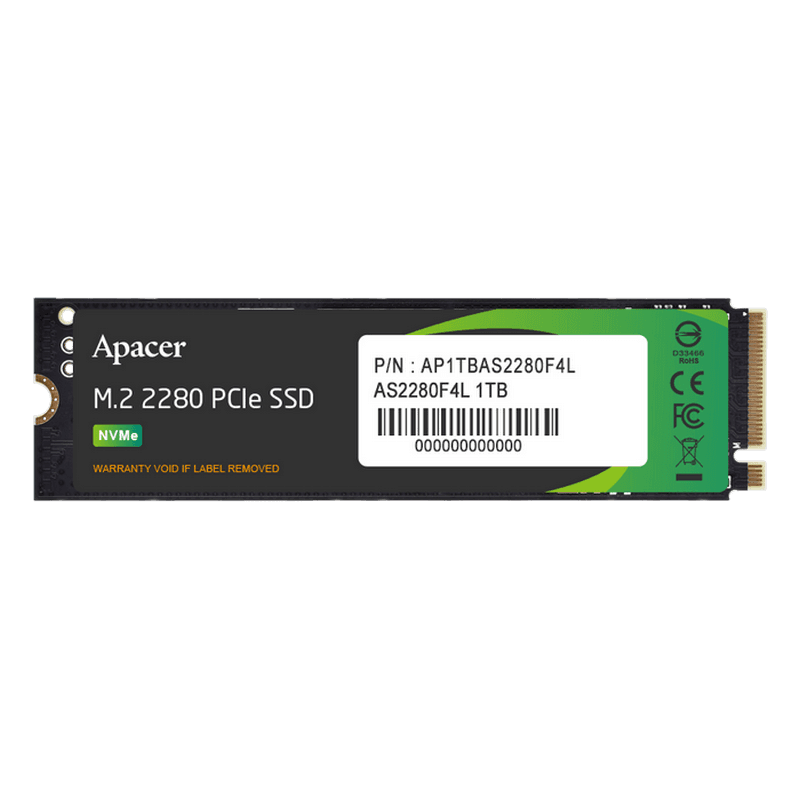 Ổ cứng SSD Apacer AS2280F4L 1TB M.2 PCIe Gen5 x4 NVMe